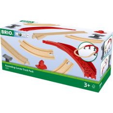 BRIO Rising Curves track set
