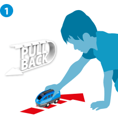BRIO Pull Back juna
