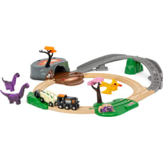 BRIO Dinosaurus seikkailusetti junarata