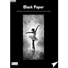 Sense A4 30 arkkia musta paperi