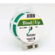 Nelson Garden Bind Up Twister 50 m litteä rautalanka