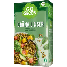 GoGreen 400g vihreät linssit