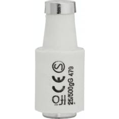 Ifö Electric DII 25A 500V 5 piece plug fuse