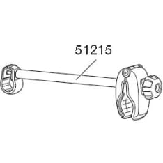 Thule TH 51215 EuroRide pyörätelineen runkopidin
