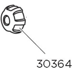 Thule TH 30364 sormimutteri matala- M8 musta