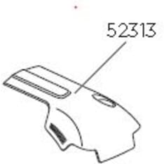 Thule TH 52313 WingBar Edge matala vasen jalan varaosakansi