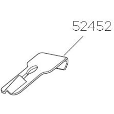 Thule TH 52452 991/992 takaluukun yläosa ylempi kiinnike
