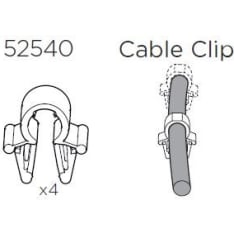 Thule TH 52540 EuroRide 941/943 tightening handle
