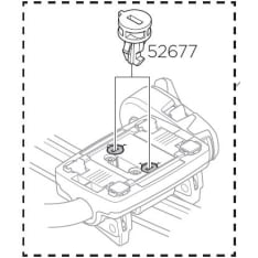 Thule TH 52677 Lukkosylinteri 598001