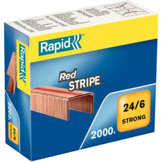 Rapid Red-Stripe kupari 24/6 niitti