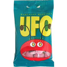 Ufo hedelmä-salmiakki 60 g karkkipussi