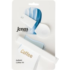 Jonas sulkija ja kahvimitta setti