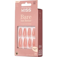 Kiss Bare But Better Nude Glow 28 kpl tekokynsi