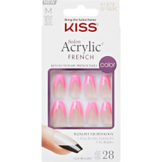 Kiss Salon Acrylic Color Pink French tekokynnet