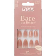 Kiss Bare But Better fairest nude tekokynnet 28 kpl