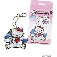 Hello Kitty Timanttihelmiaskartelu avaimenperä