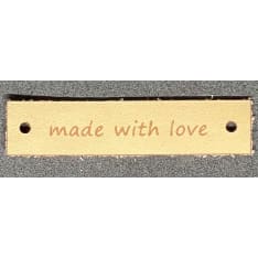 Falk "Made With Love" nahkamerkki