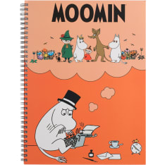 Moominpapa's thoughts A4 spiral notebook