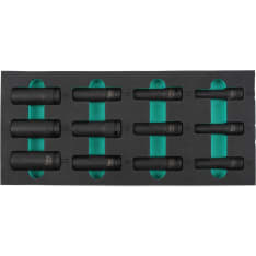 Kamasa-Tools K26056 1/2" 10-32mm pitkä voimahylsyt