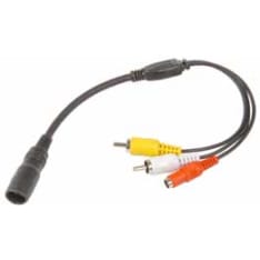 MXN RV ADP1 RCA A/V MiniDIN-naarasliitin