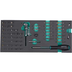 Kamasa-Tools K26182 ja teräpalan vääntimet teräpalat