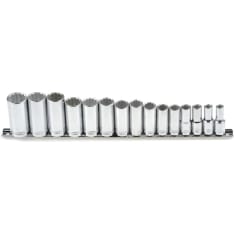 Kamasa-Tools K24905 3/8" Inch Long Socket Set