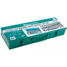 Kamasa-Tools K4672 3/4" 15-osainen mm hylsysarja