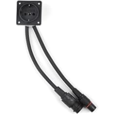 Calix CX 1900081 IP44 (Berker) Upotettu pistorasia jatkoliitoksella