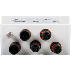 Calix WhisperPower CX 1920035 sähkökeskus 2 tuloa + 3 lähtöä