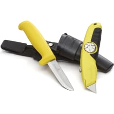 Hultafors SK & USRA Knives in double sheath