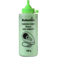 Hultafors HIGH VIZ GREEN 200 Chalk powder attention-green