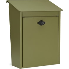 Habo 9441b green mailbox with lock