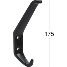 Habo Child 2 kpl musta koukku