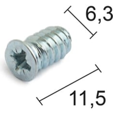 Habo 66111 kasausruuvi 10 kpl/pk