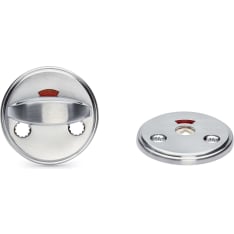 Habo Alicante A262 brushed chrome toilet knob