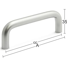 Habo Hanna cc 96 mm 2 kpl mattakromi vedin