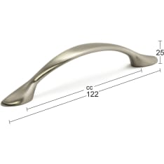 Habo Belinda  cc 96 mm 2 kpl harjattu nikkeli vedin