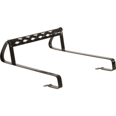 W.steps WTAK BLSV 1K-25 for 25 mm corrugated 1-wave brick black tile roof step