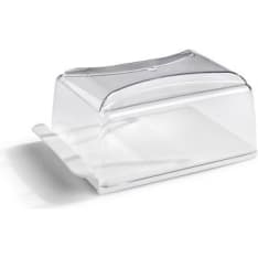 Nordiska Plast cheese dome clear/white