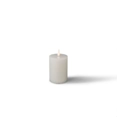 Konstsmide 1847-100 8x11.5cm white led wax candle