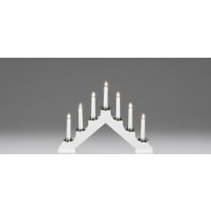 Konstsmide 2310-210 white candle holder