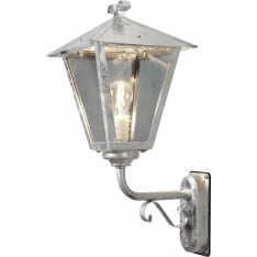Konstsmide 434-320 Benu galvanized steel wall lamp