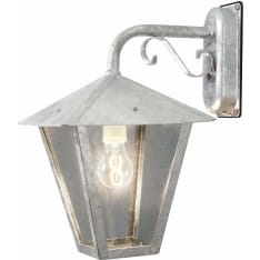 Konstsmide 435-320 Benu galvanized steel wall lamp
