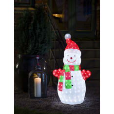 Konstsmide 6285-203 200led acrylic snowman