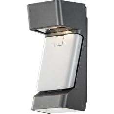 Konstsmide 7976-370 Ravenna dark gray wall lamp