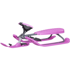 Stiga Snowracer curve pinkki rattikelkka