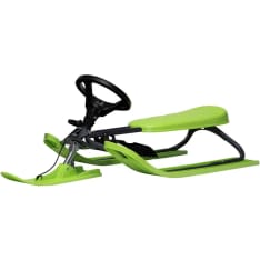 Stiga Snowracer Iconic vihreä rattikelkka