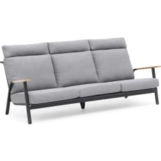 Hillerstorp 9912 Kungshult 3-istuttava harmaa sohva