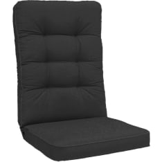 Hillerstorp 6000090970 Texas High Black Seat/Back Cushion