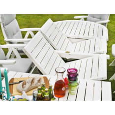 Hillerstorp Amelia 110x212/272/332 cm jatkettava ruokapöytä